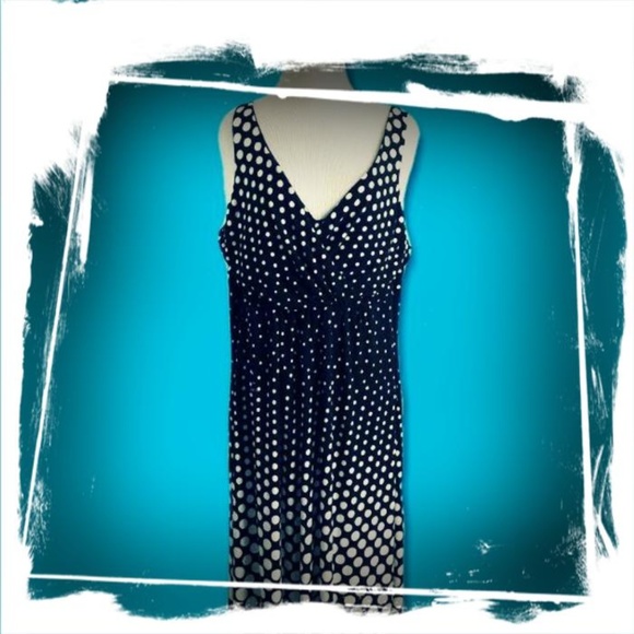 Lane Bryant Dresses & Skirts - Lane Bryant Black & White Polka Dot Dress 14-16